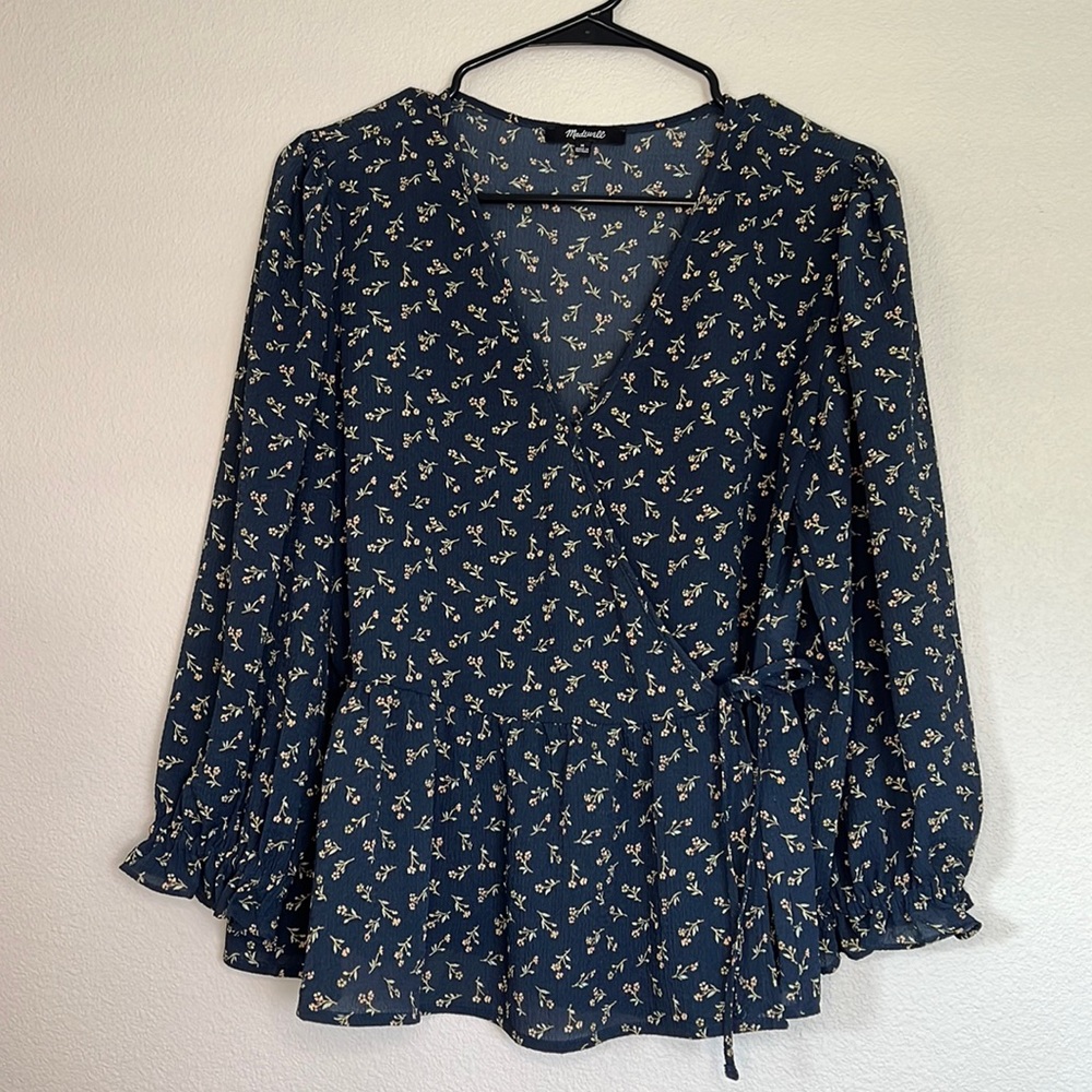 Madewell Floral Blouse